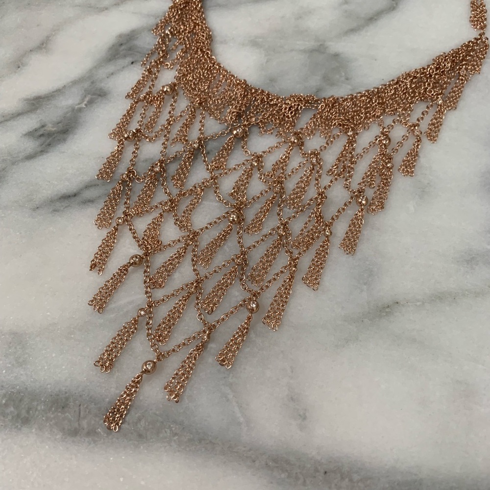 Kendra Scott Rose Gold Necklace